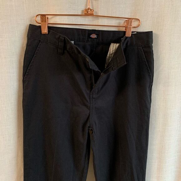 Straight Leg Pants Dickies Womens Size 16 Mid Rise Cotton Blend Workwear Utility - Picture 15 of 15